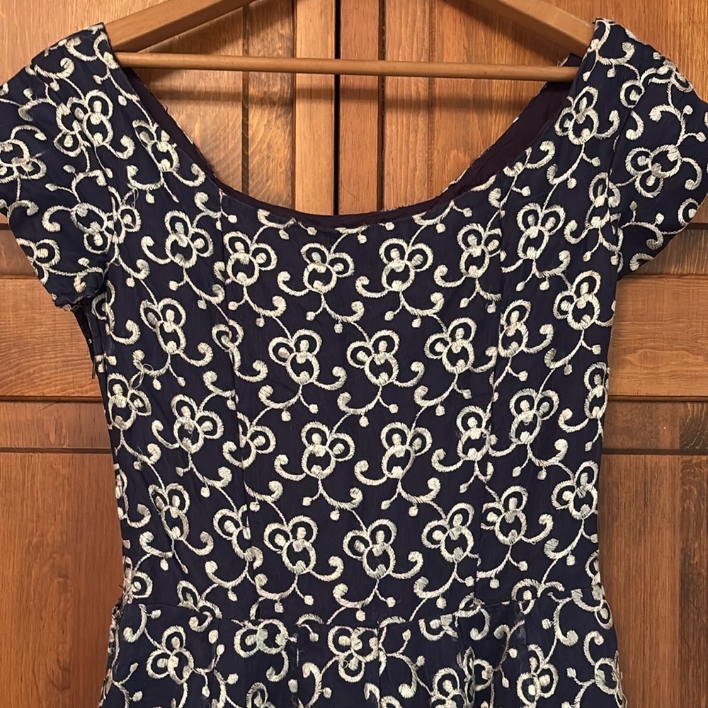 Elegant Vintage 50-60s Evening/Cocktail Dress - Picture 5 of 8